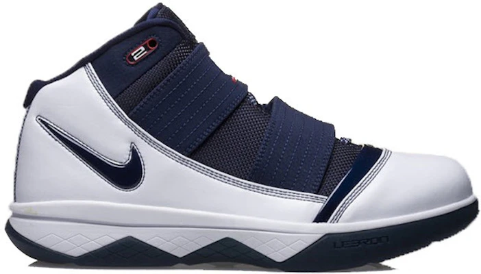 耐克勒布朗Zoom Soldier 3 '白色午夜海军蓝' 354815-141 Buy 耐克勒布朗Zoom Soldier 3 '白色午夜海军蓝' 354815-141