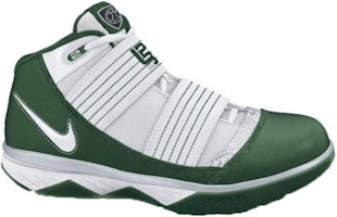 Nike LeBron Zoom Soldier 3 TB 'White Deep Forest' 367183-117 Nike LeBron Zoom Soldier 3 TB 'White Deep Forest' 367183-117