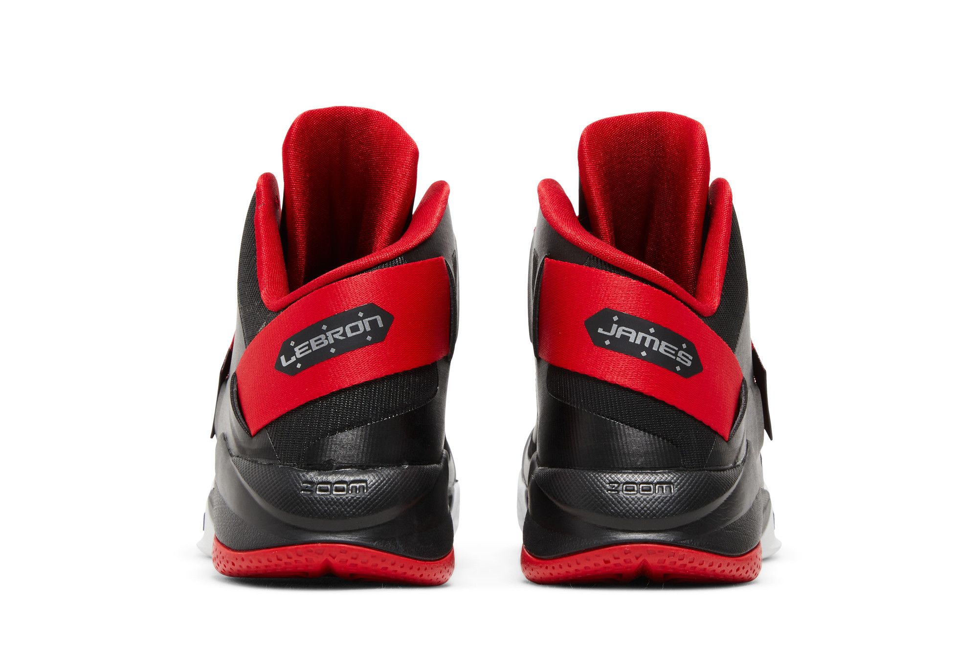 Details for Nike LeBron Zoom Soldier 6 ''Bred'' Sneaker 525015-001