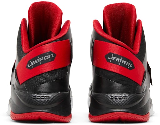 Nike LeBron Zoom Soldier 6 'Bred' 525015-001(黑紅配色) Details for Nike LeBron Zoom Soldier 6 'Bred' 525015-001(黑紅配色)