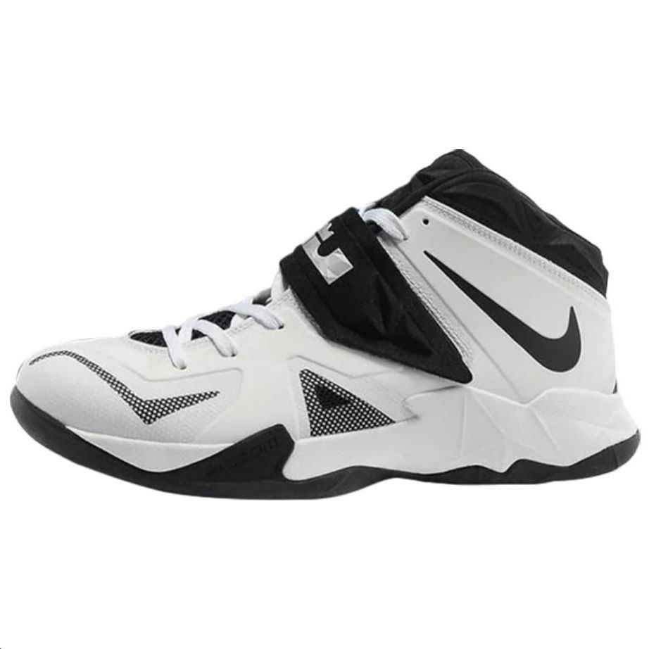 Lookbook 耐吉LeBron Zoom Soldier 7 舒適 防滑耐磨 復古籃球鞋 男款 白色