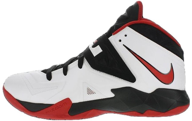 Nike LeBron Zoom Soldier 7 'White Red Black' 599264-100 Buy Nike LeBron Zoom Soldier 7 'White Red Black' 599264-100