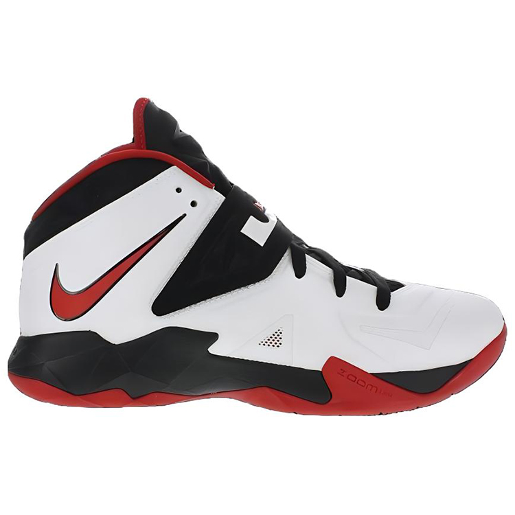 Order Nike LeBron Zoom Soldier 7 ''Wit Rood Zwart'' 599264-100