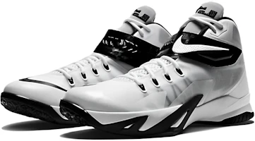Lookbook Nike LeBron Zoom Soldier 8 TB 'Blanco Negro' 653648-100