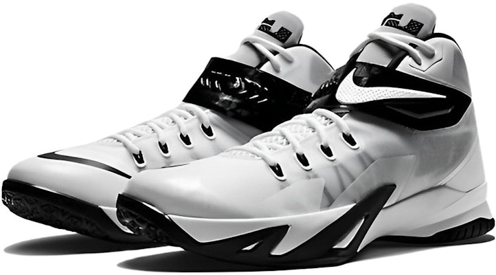 나이키 르브론 줌 솔져 8 TB '화이트 블랙' (Nike 르브론 줌 솔져 8 TB '흰검') 653648-100 Lookbook 나이키 르브론 줌 솔져 8 TB '화이트 블랙' (Nike 르브론 줌 솔져 8 TB '흰검') 653648-100