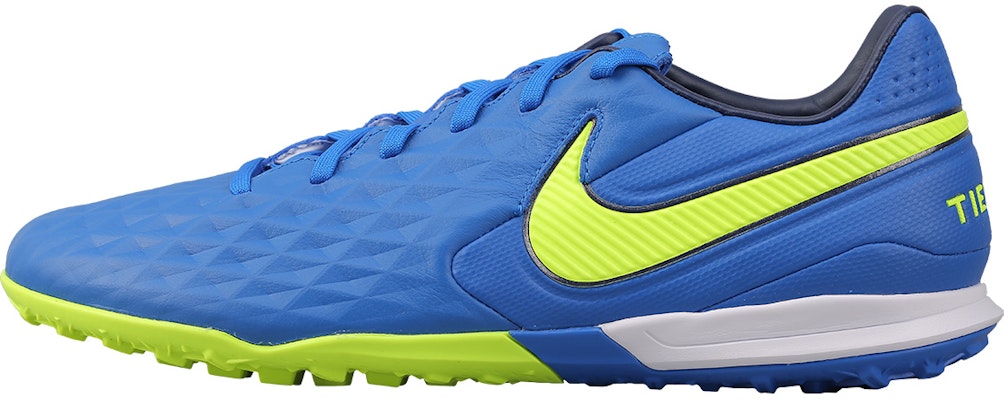 Nike Tiempo Legend 8 Pro TF Turf Artificial 'Blue Dark Yellow' AT6136-474 Buy Nike Tiempo Legend 8 Pro TF Turf Artificial 'Blue Dark Yellow' AT6136-474