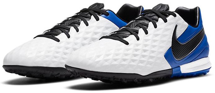 Nike Legend 8 Pro TF Turf 'Hitam Putih Biru' AT6136-104 Lookbook Nike Legend 8 Pro TF Turf 'Hitam Putih Biru' AT6136-104