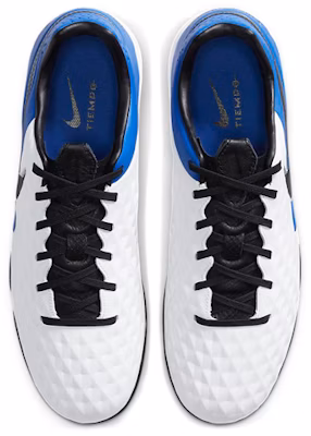 나이키 레전드 8 프로 TF '블랙 화이트 블루' AT6136-104 Shop 나이키 레전드 8 프로 TF '블랙 화이트 블루' AT6136-104