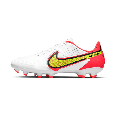 Nike Legend 9 Academy FG/ Soccer Shoes White/Red