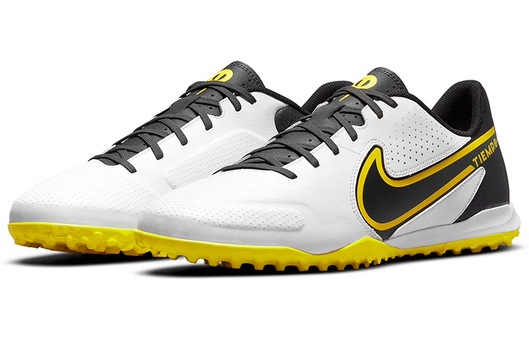 Shop Nike Legend 9 Academy TF 防滑耐磨 低筒足球鞋 白色