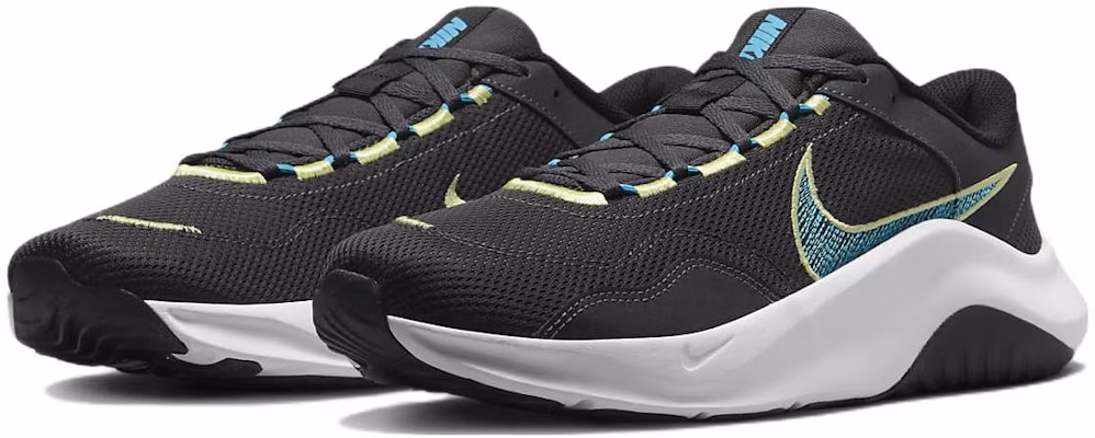 Nike Legend Essential 3 Next Nature 'Anthracite Blue Lightning' Lelaki DM1120-004 Lookbook Nike Legend Essential 3 Next Nature 'Anthracite Blue Lightning' Lelaki DM1120-004