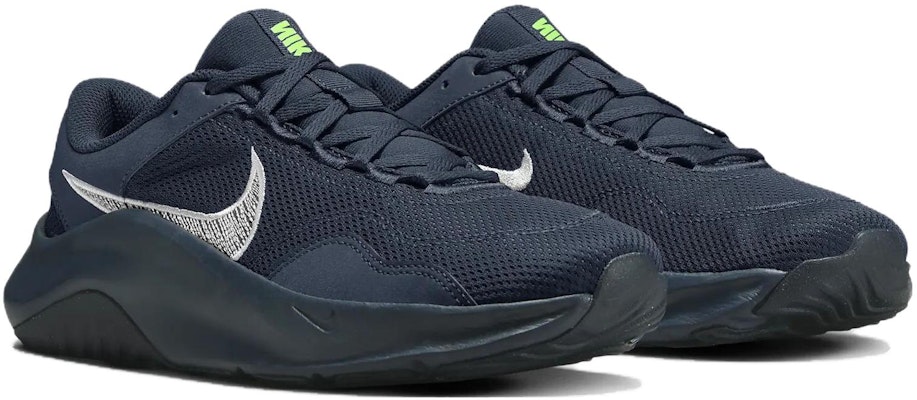 Nike Legend Essential 3 Next Nature 'Obsidian' Lelaki DM1120-403 Lookbook Nike Legend Essential 3 Next Nature 'Obsidian' Lelaki DM1120-403