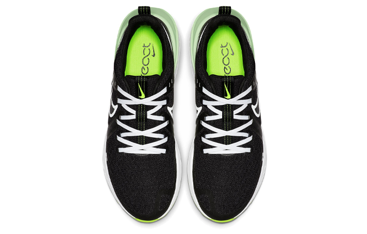 Shop ナイキ レジェンド リアクト 2 黒/緑 CQ0012-011