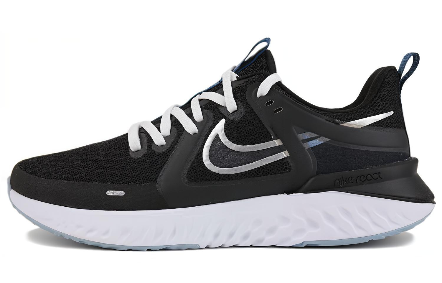Nike Legend React 2 'Black Metallic Silver' CU2993-001