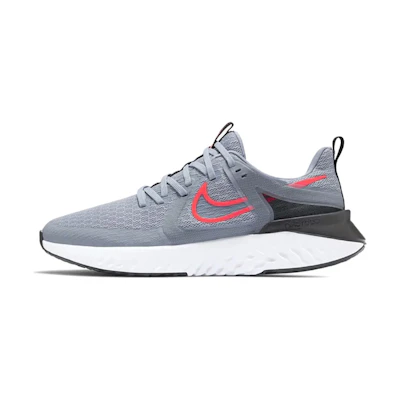 Nike Legend React 2 'Obsidian Mist Laser Crimson'