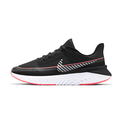 Nike Legend React 2 Shield 'Black Metallic Silver'