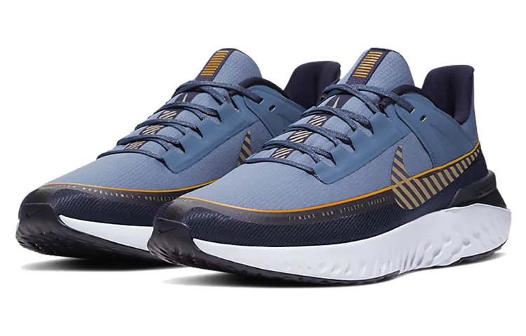 Lookbook Nike Legend React 2 Shield 'Ocean Fog' Lelaki Kasut Sukan BQ3382-400