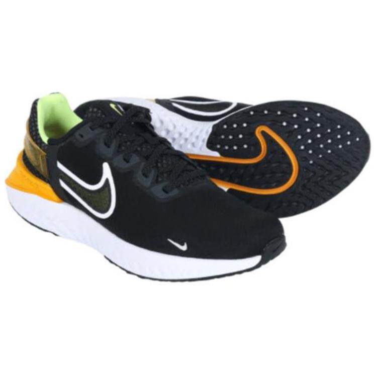 Shop 耐吉 Legend React 3 低筒 跑步鞋 男款 黑白橙