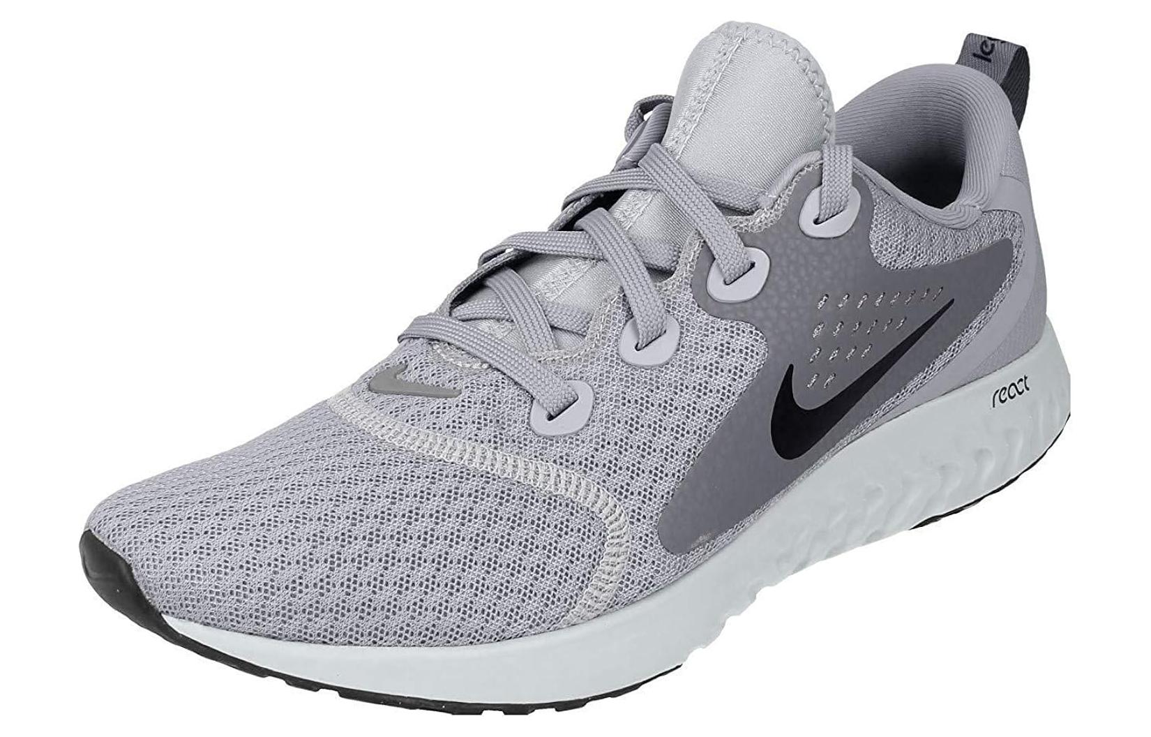 Lookbook Nike Legend React Wolf Grey AA1625-003 - Kasut Sukan Popular