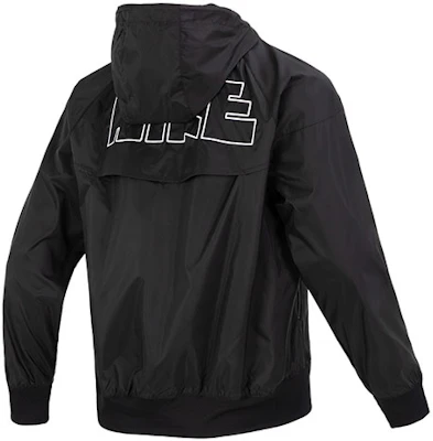 Nike Letter Logo Embroidered Hooded Sports Jacket Black DX0695-010 Lookbook Nike Letter Logo Embroidered Hooded Sports Jacket Black DX0695-010