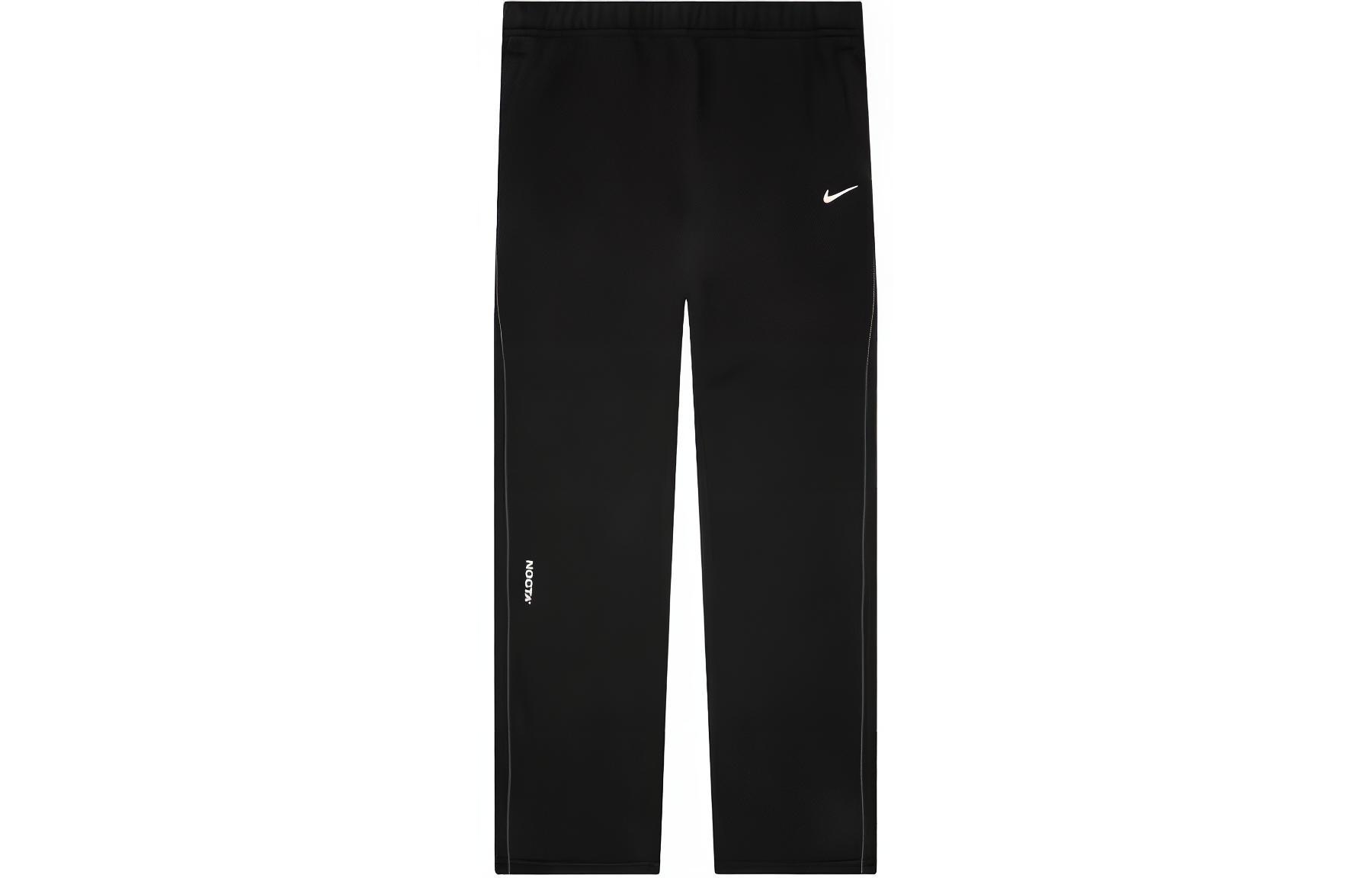 Nike Letter Logo Knit Straight-Fit Joggers Unisex Black FZ4675-010