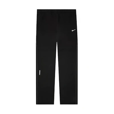 Nike Letter Logo Knit Straight-Fit Joggers Unisex Black FZ4675-010