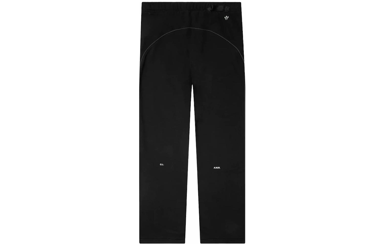 Lookbook ナイキ レターロゴ ニット ストレートフィット ジョガー ユニセックス ブラック FZ4675-010