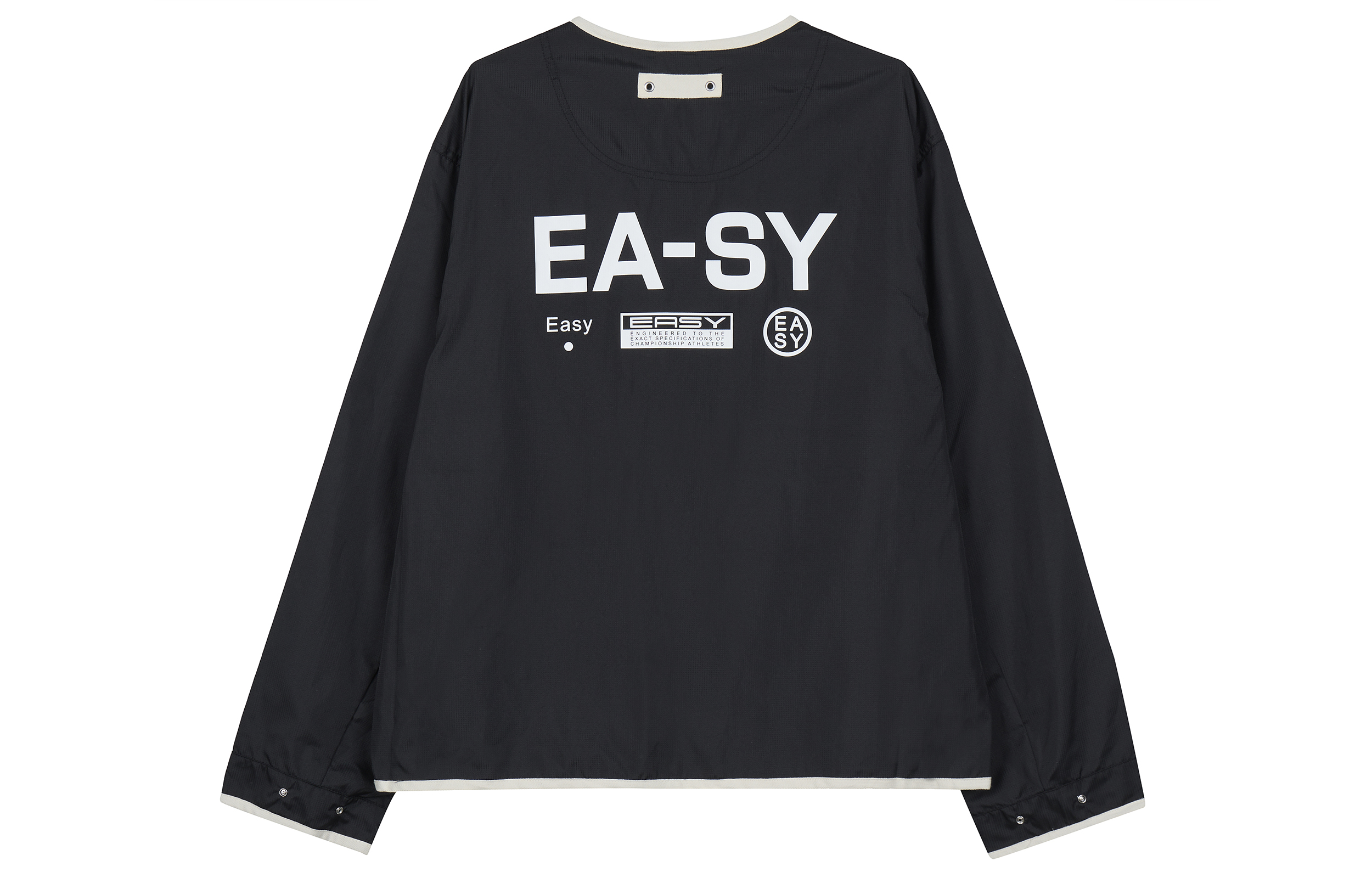 Lookbook Nike 字母圖案拉鏈V領外套 黑色 DX0336-010