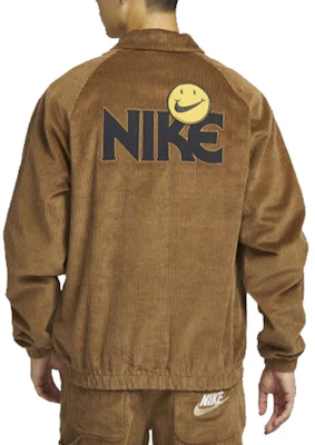 耐克字母印花翻领休闲夹克 - 驼色 FZ5737-281 Purchase 耐克字母印花翻领休闲夹克 - 驼色 FZ5737-281