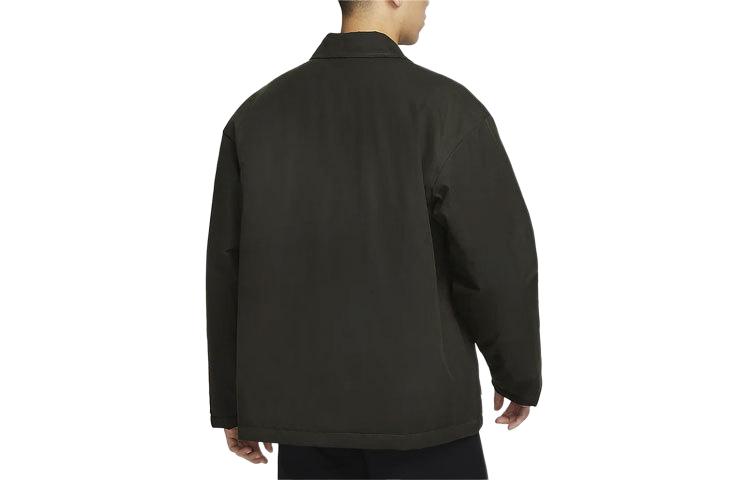 Lookbook 나이키 라이프 카키 그린 유틸리티 집업 롱슬리브 자켓. FN3131-325