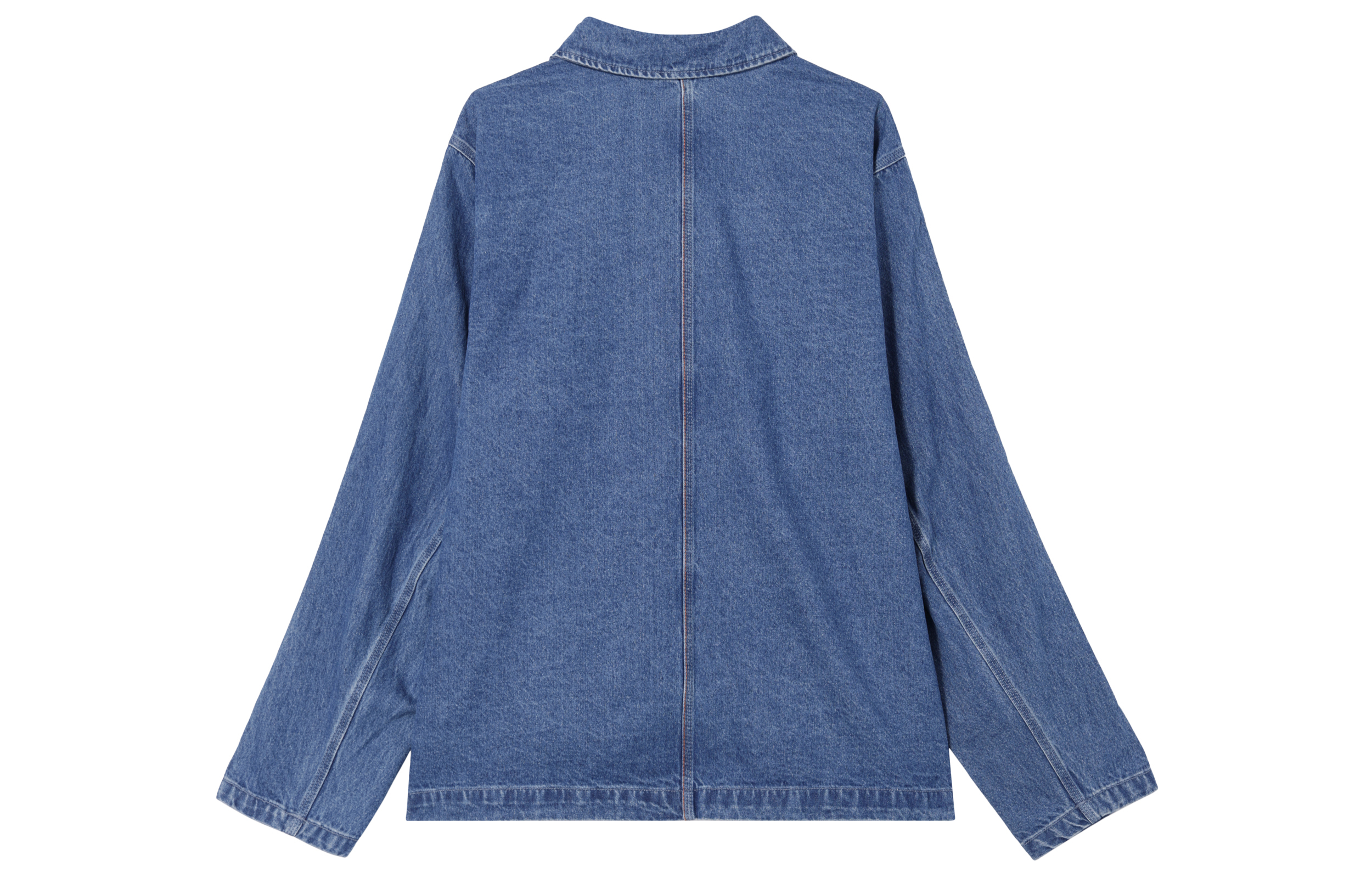 Lookbook 나이키 라이프 블루 데님 긴팔 재킷 HQ1469-441