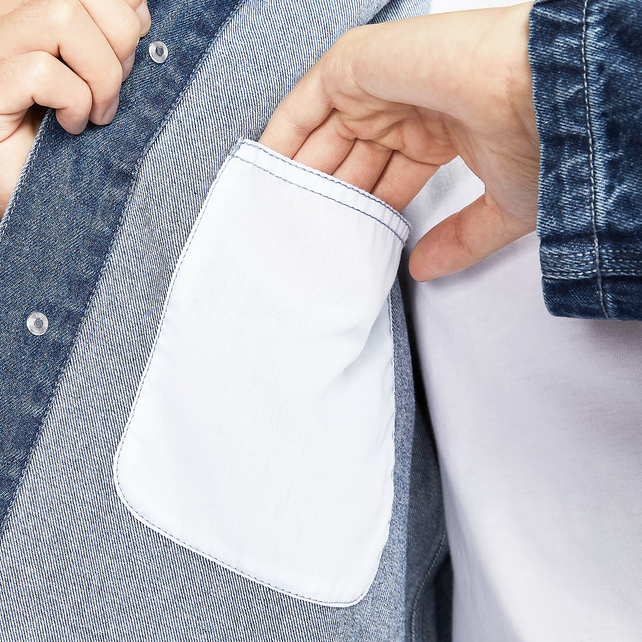 Sizing 나이키 라이프 블루 데님 긴팔 재킷 HQ1469-441