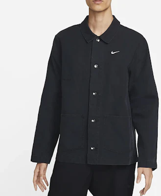 나이키 라이프 솔리드 포켓 폴로 셔츠 재킷 블랙 DQ5185-010 Details for 나이키 라이프 솔리드 포켓 폴로 셔츠 재킷 블랙 DQ5185-010