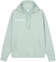 Nike Light Green Hoodie with Kangaroo Pocket and Logo Print DN1317-017