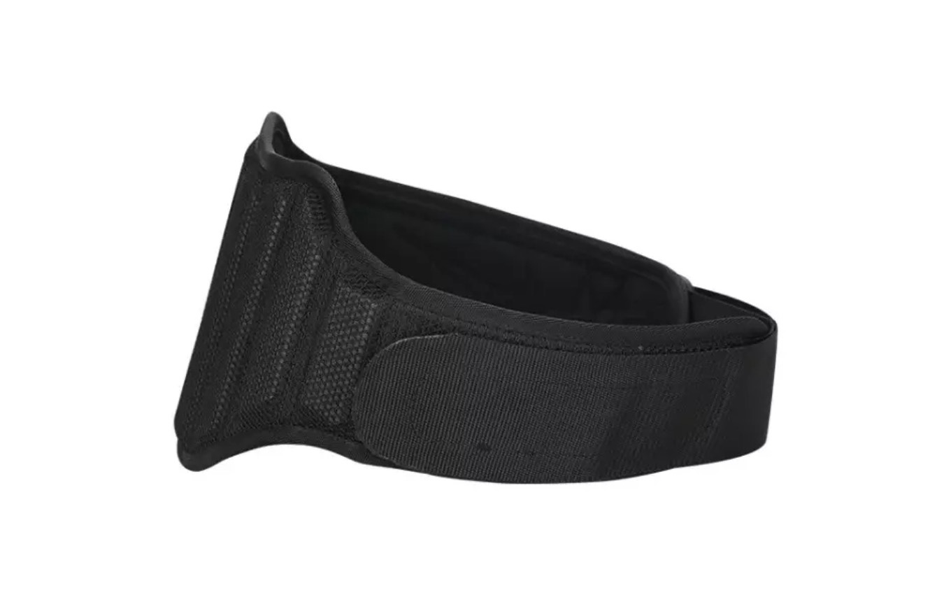 Lookbook Nike 輕量透氣黑色護腰帶 男女適用 聚酯橡膠支撐 N0000008091