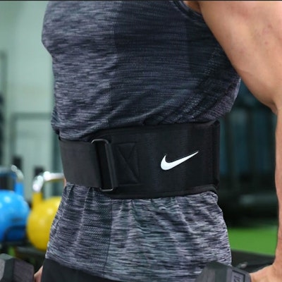 Nike 輕量透氣黑色護腰帶 男女適用 聚酯橡膠支撐 N0000008091 Purchase Nike 輕量透氣黑色護腰帶 男女適用 聚酯橡膠支撐 N0000008091