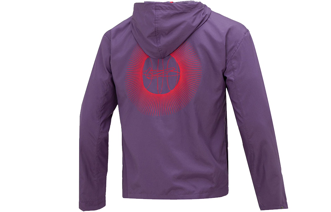Lookbook Nike Lightweight Casual Hooded Jacket Purple DA6695-553