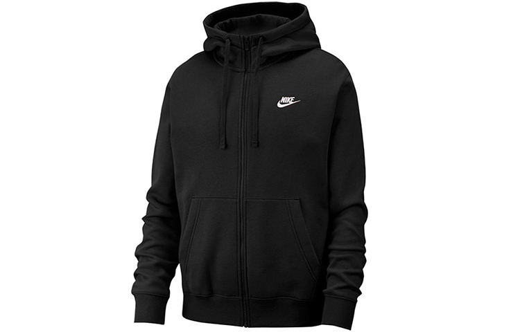 Nike Lightweight Full-Zip Hoodie Jacket in Black BV2645-010
