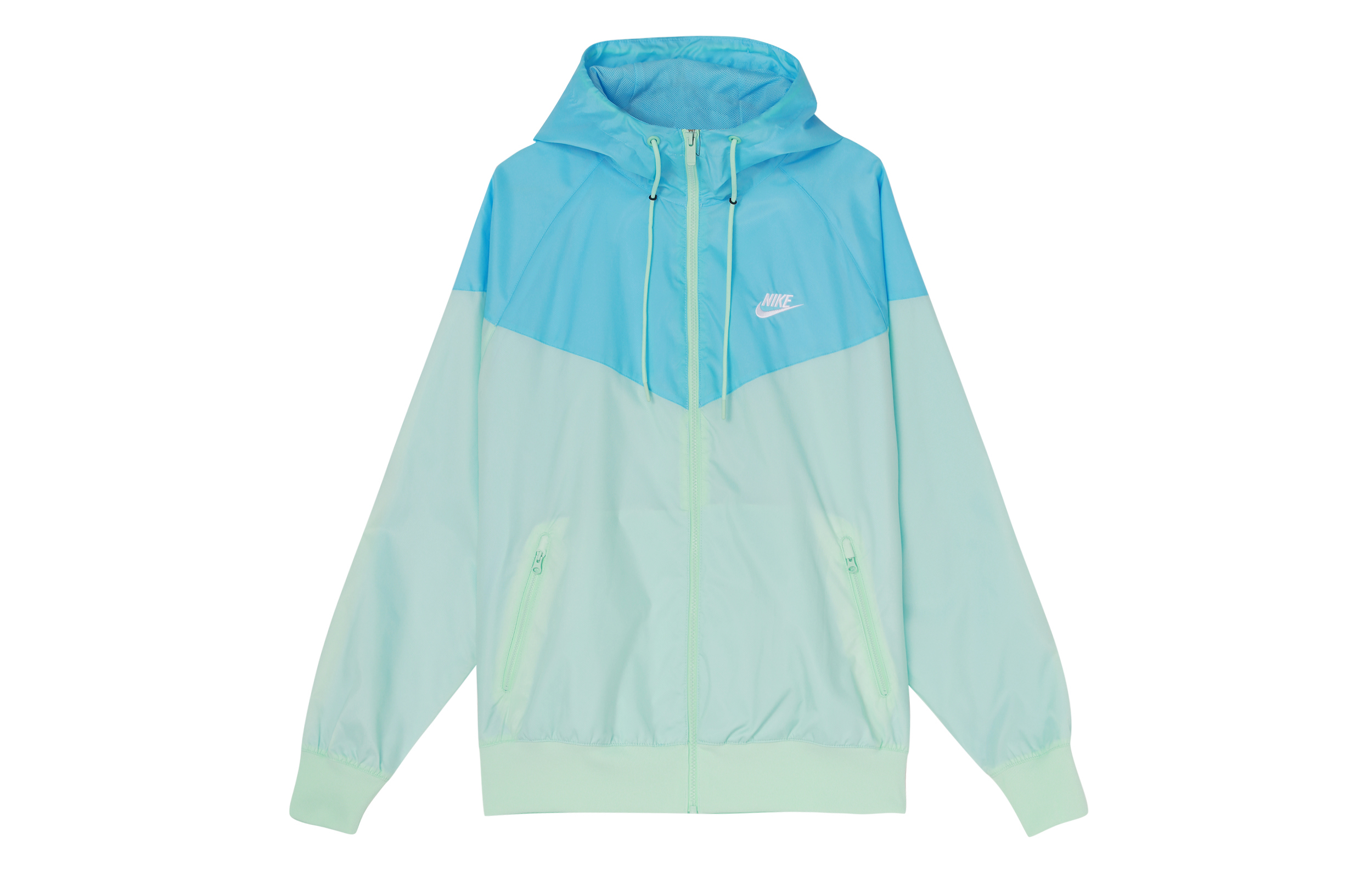 Nike Lightweight Logo Print Hooded Jacket Foam Mint Green DA0002-379