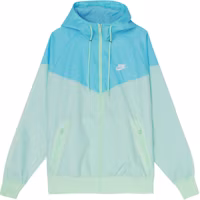 Nike Lightweight Logo Print Hooded Jacket Foam Mint Green DA0002-379 Nike Lightweight Logo Print Hooded Jacket Foam Mint Green DA0002-379