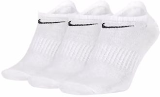 Nike Lightweight No Show Socks White Nike Lightweight No Show Socks White