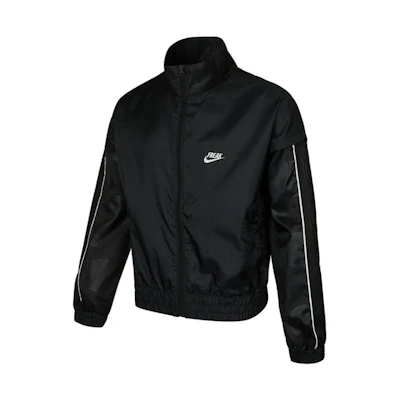 Nike Lightweight Retro Track Jacket Black Woven Casual Sportswear DA5670-010