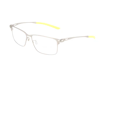 Nike Lightweight Titanium Optical Glasses Square Frame Silver - 6047LB069