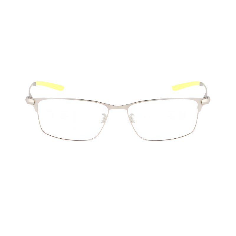 Purchase Nike Lightweight Titanium Optical Glasses Square Frame Silver - 6047LB069