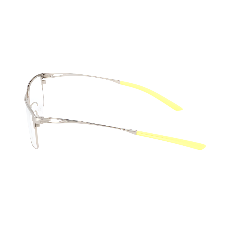 Details for Nike Lightweight Titanium Optical Glasses Square Frame Silver - 6047LB069