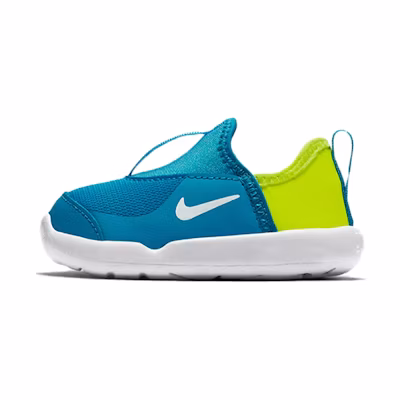 (TD) Nike Lil' Swoosh Low-Top Running Shoes /Green 'Blue'