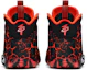 Shop Nike Foamposite One 爆裂紋 黑紅噴 低幫 復古籃球鞋 男女同款 黑紅