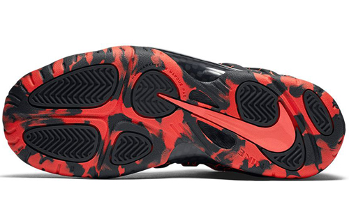 Purchase Nike Foamposite One 爆裂紋 黑紅噴 低幫 復古籃球鞋 男女同款 黑紅