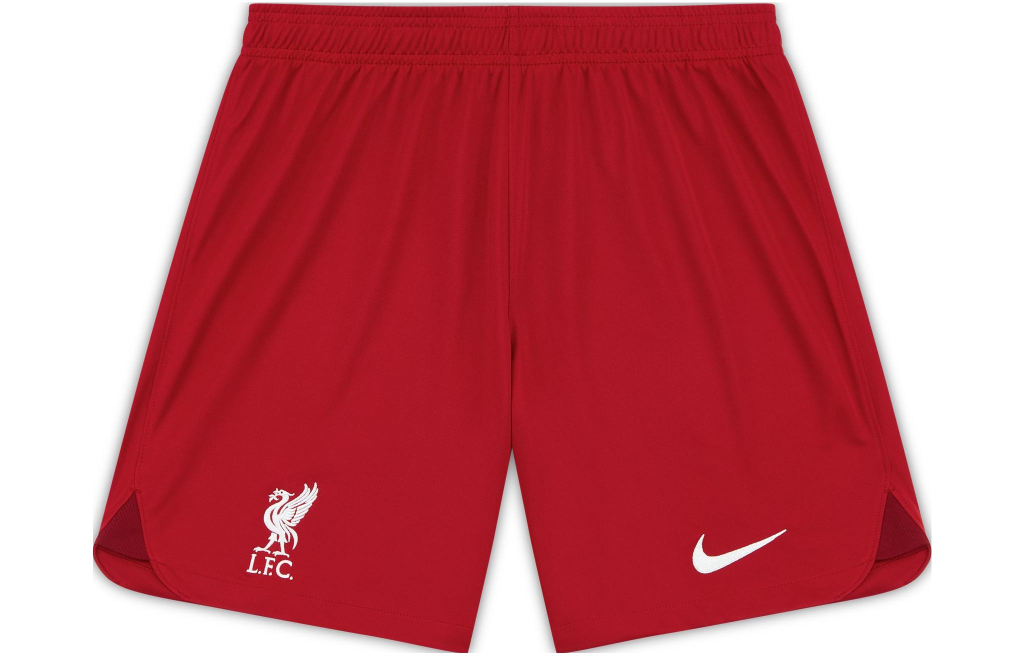 Nike Liverpool 2022/23 Home Fan Edition Soccer Shorts Deep Red Mens. DJ7745-608