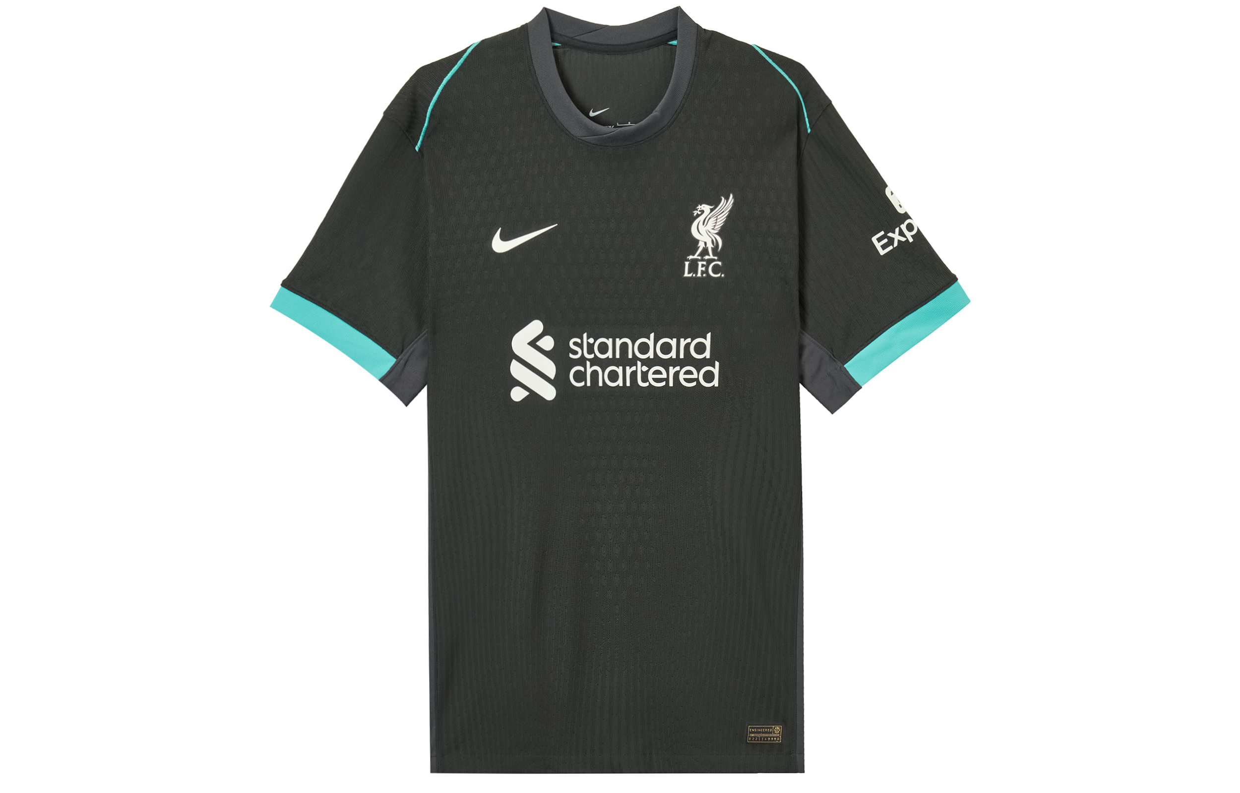 Nike Liverpool Dri-FIT ADV SS24 Away Short Sleeve Football Jersey Black FN8761-322